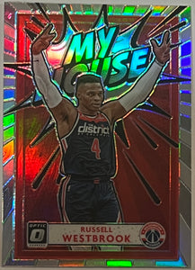 Russell Westbrook [Holo] #14 2020 Panini Donruss Optic My House