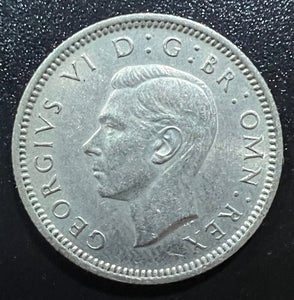UK 1948 Six pence George VI