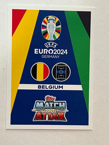 Youri Tielemans (Belgium) #BEL11 Topps Match Attax Euro 2024