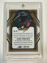 Load image into Gallery viewer, 2021 Leaf Flash Jairo Pomares Navy Auto #/99 #BA-JP1
