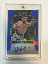 Load image into Gallery viewer, 2023 Panini Select UFC Dominick Cruz Signatures Blue Prizm Auto #58/75
