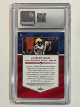 Load image into Gallery viewer, 2021 Leaf Draft Ja&#39;Marr Chase All-American Gold Rookie RC #41 CGC 8.5
