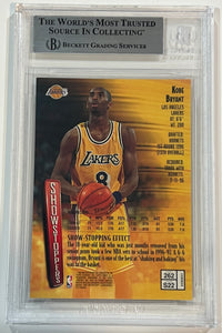 1997-98 Topps Finest #262 Kobe Bryant Los Angeles Lakers HOF BGS 8 NM-MT