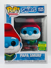 Load image into Gallery viewer, Papa Smurf 1525 Smurfs Summer Convention 2024 Exclusive Funko Pop
