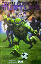 Load image into Gallery viewer, Teenage Mutant Ninja Turtles #1 Marat Mychaels (4 comic set) NYCC 2023 exclusive sports covers limited to 500 each
