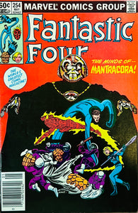 Fantastic Four #254 (1983) newsstand - Key Issue 🔑 John Byrne cover