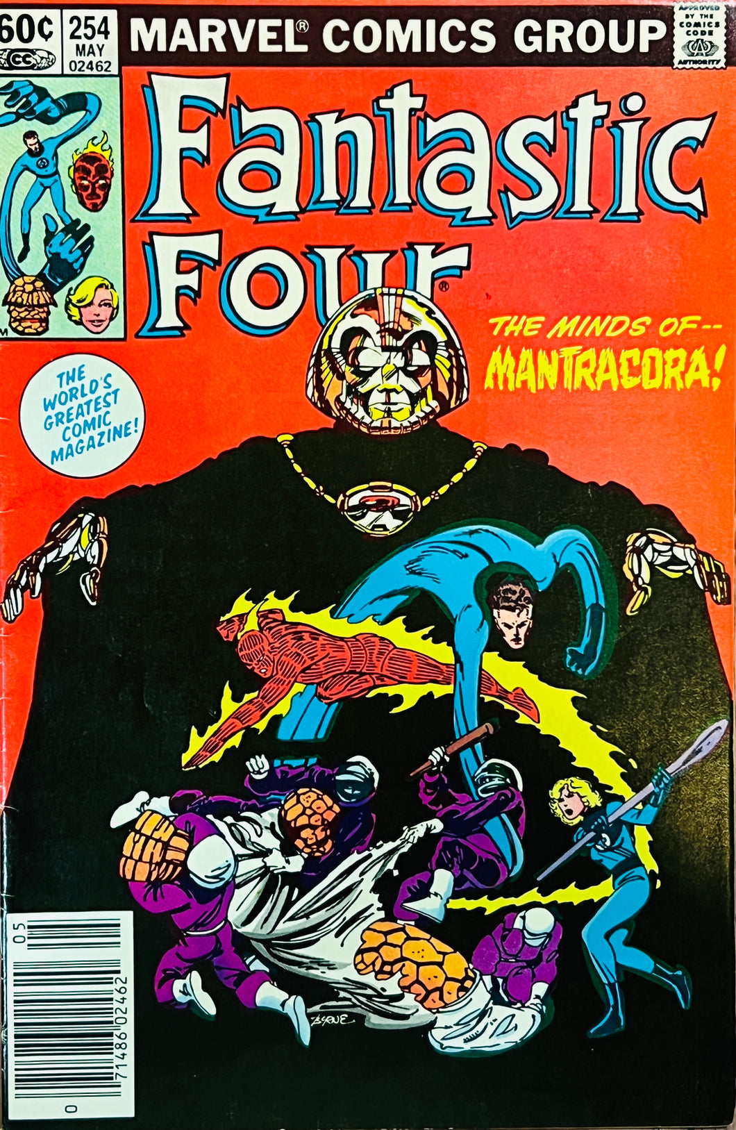 Fantastic Four #254 (1983) newsstand - Key Issue 🔑 John Byrne cover