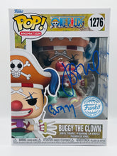 Load image into Gallery viewer, Buggy The Clown 1276 One Piece signed by Live Action Actor Jeff Ward (Blue Pen)
