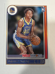 2021-22 NBA Hoops Jonathan Kuminga Rookie Card RC #219 Warriors