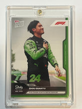 Load image into Gallery viewer, Zhou Guanyu - First Chinese driver to race on home soil - 2024 Formula 1® Topps Now® Card 11
