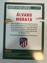 Load image into Gallery viewer, 2023-24 Donruss FIFA Alvaro Morata Teal Parallel #199/199 111 Atletico de Madrid
