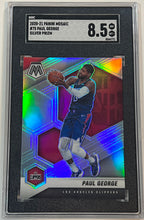 Load image into Gallery viewer, 2020-21 Panini Mosaic Silver Prizm #75 Paul George Clippers SGC 8.5 NM-MT+
