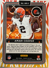 Load image into Gallery viewer, 2023 Panini Phoenix Hot Routes #HR5 Amari Cooper Cleveland Browns
