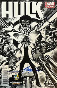 Hulk #1 Wizard World Minneapolis Comic Con Exclusive signed by Mike Grell