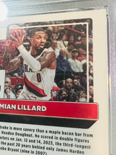 Load image into Gallery viewer, 2022-23 Donruss Optic Premium Box Set Damian Lillard Trail Blazers #49 114/249 DCI 9
