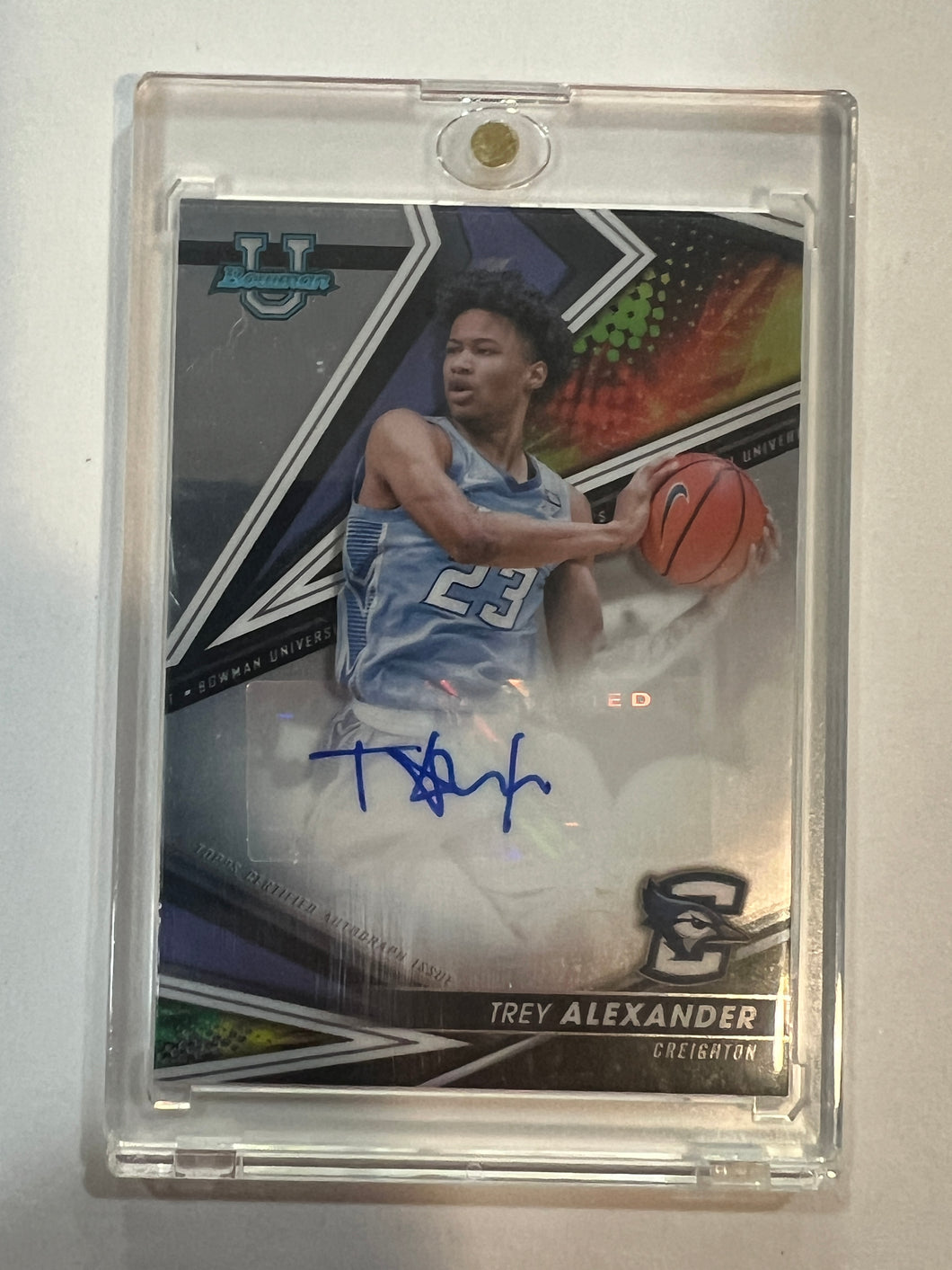 Trey Alexander 2022-23 Bowman's Best University AUTO CARD#BOA-TA RC