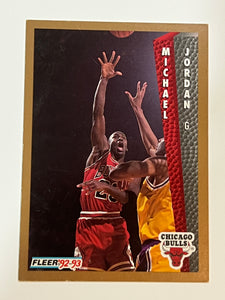 1992-93 Fleer Michael Jordan #32 Chicago Bulls