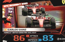 Load image into Gallery viewer, 2023 Topps Turbo Attax Formula 1 Trading Cards - Choose your Card
