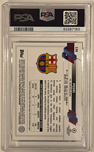 2022-23 Topps UEFA CC 1st Edition Pedri Starball Foil #136 PSA 9