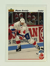 Load image into Gallery viewer, 1991-92 Upper Deck Wayne Gretzky #13 Canada
