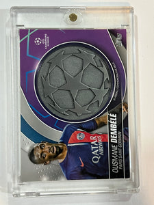 Ousmane Dembele #SC-OD 2023 Topps UEFA Club Starball Commemorative Relic