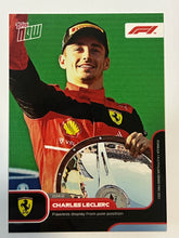 Load image into Gallery viewer, 2022 F1 Topps NOW Flawless Display From Pole #009 Charles Leclerc
