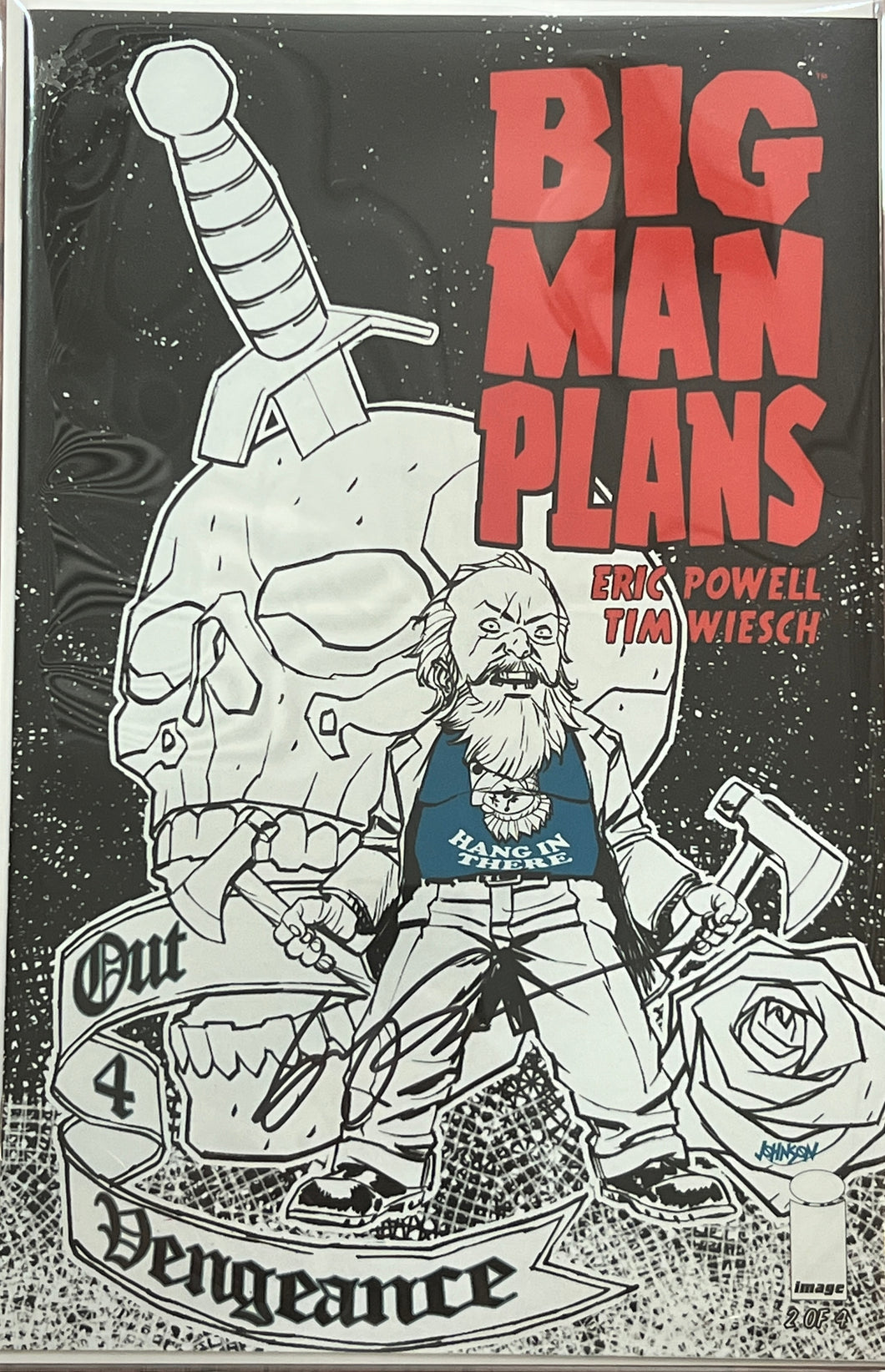 Big Man Plans #2 signed by Eric Powell