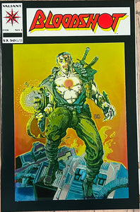 Bloodshot #1 (1993) Chrome Enhanced Cover Key Issue