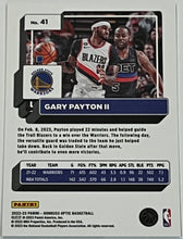 Load image into Gallery viewer, Gary Payton II #41 2022 Panini Donruss Optic
