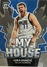 Load image into Gallery viewer, Luka Doncic #3 2022 Panini Donruss Optic My House
