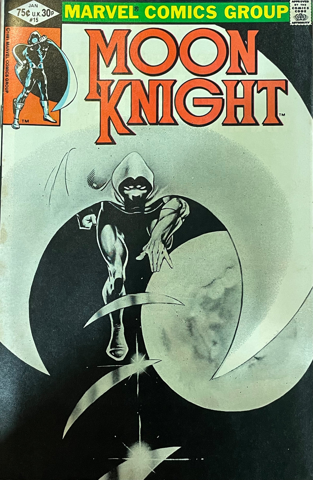 Moon Knight (1981) #15 1st Series Key Issue