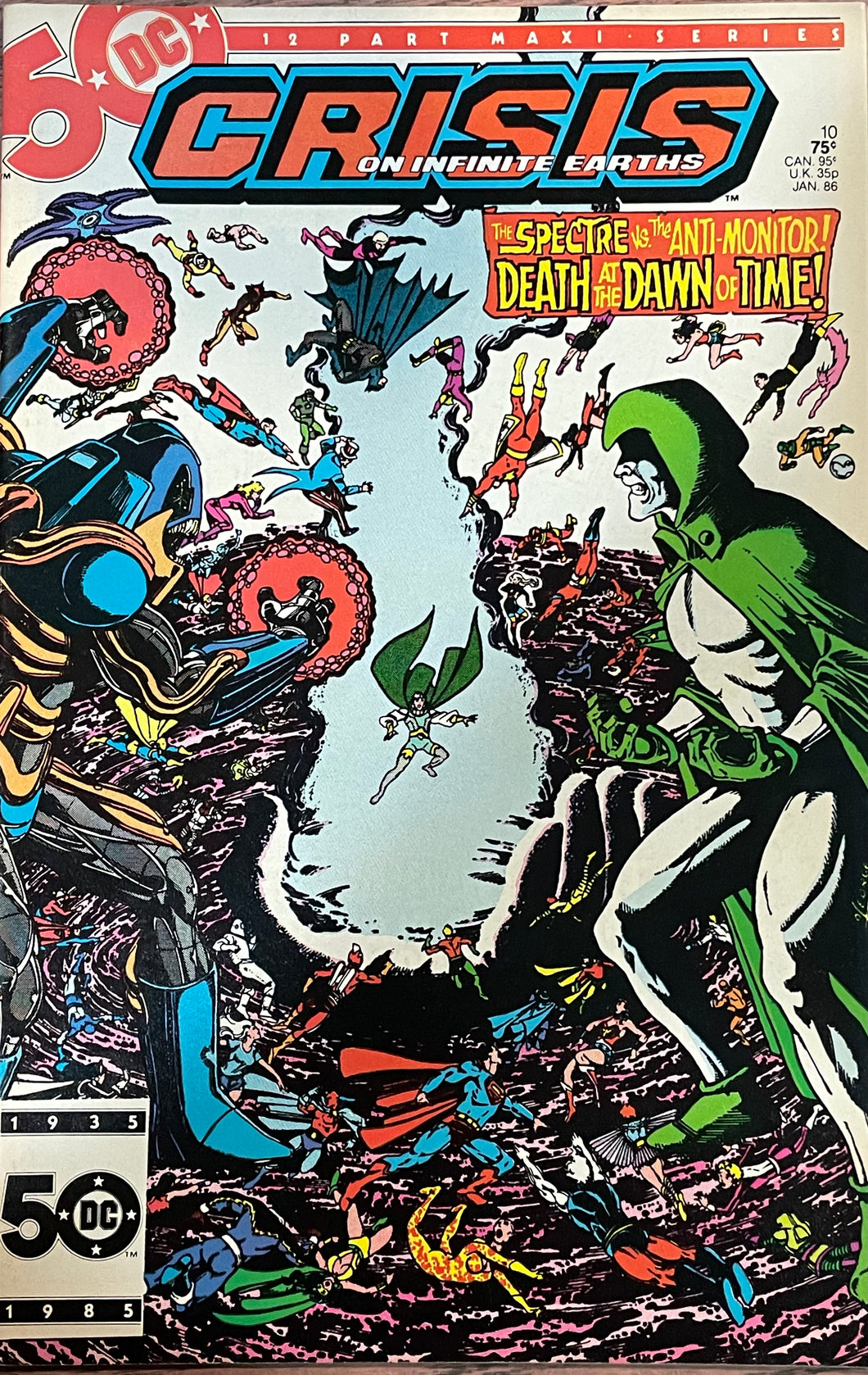 Crisis on Infinite Earths #10 (1985) Key Issue