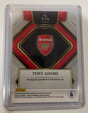 Load image into Gallery viewer, 2022-23 Select Premier League Tony Adams Silver Prizm Auto Autograph #TA Arsenal
