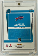 Load image into Gallery viewer, 2021 Illusions Marquez Stevenson Rookie Signs Rookie Auto RC #127/199 Bills
