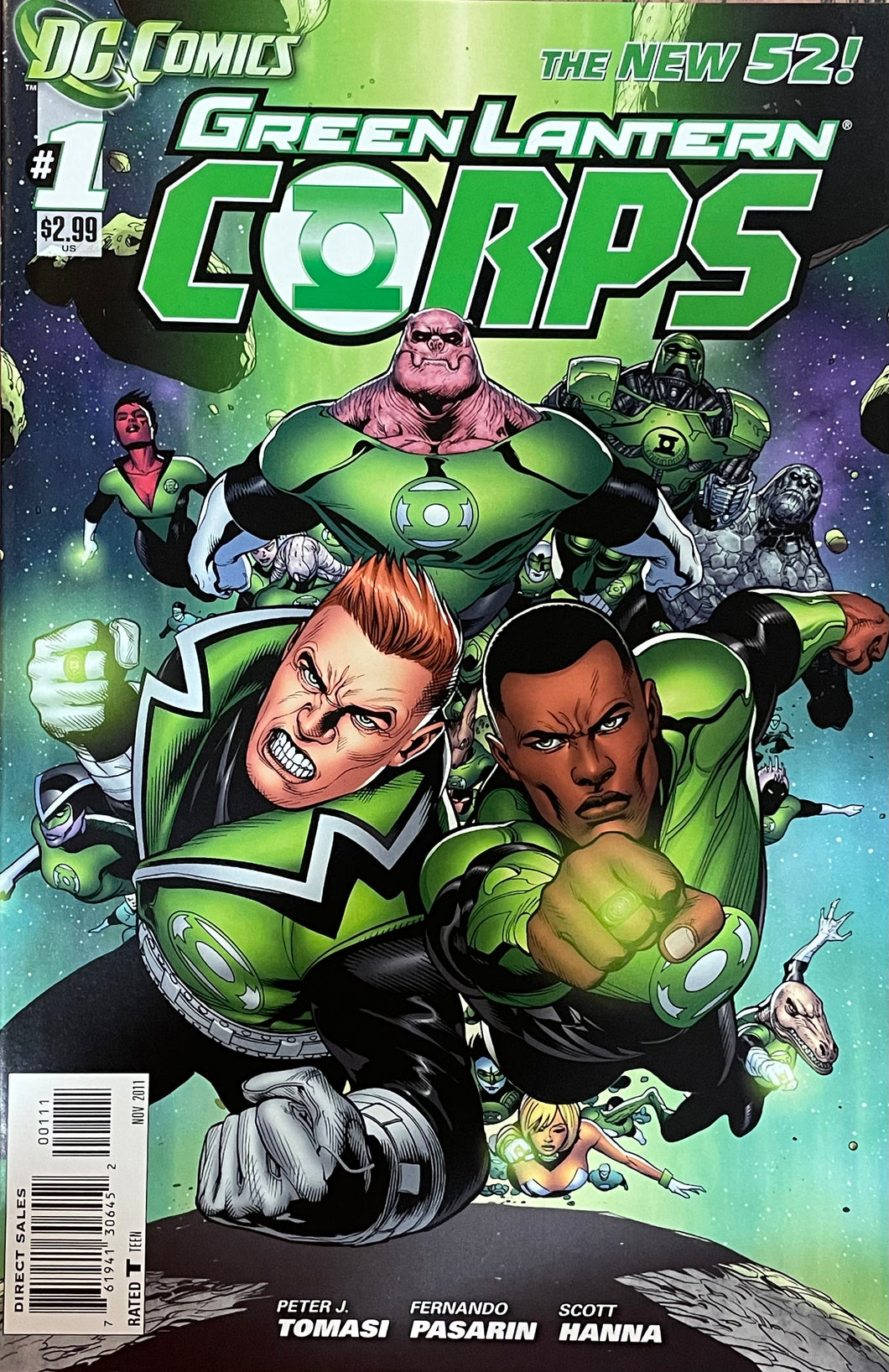 Green Lantern Corps #1 (2011)