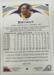 Kobe Bryant #8 (2004) Topps