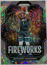 Load image into Gallery viewer, Anthony Edwards [Fast Break] #14 2022 Panini Prizm Fireworks
