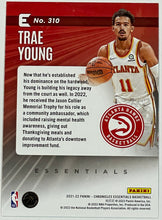 Load image into Gallery viewer, 2021-22 Panini Chronicles - Essentials #310 Trae Young - Atlanta Hawks
