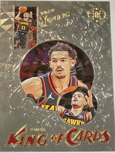 Trae Young #10 2021 Panini Illusions King Of Cards