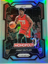 Load image into Gallery viewer, 2023-24 Panini Prizm Monopoly Jimmy Butler Light Blue Prizm 081/199 Heat
