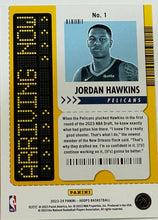 Load image into Gallery viewer, Jordan Hawkins #1 [Rookie] 2023 Panini Hoops Arriving Now
