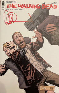 The Walking Dead #186 signed by Charlie Adlard (Key Issue)
