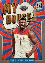 Load image into Gallery viewer, Zion Williamson #10 2021 Panini Donruss Optic My House
