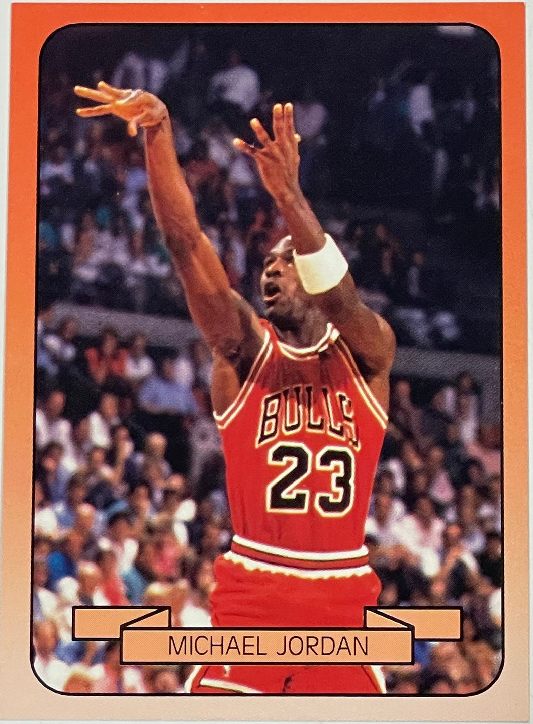 1990 Living Legend Michael Jordan Shooting Promo Card Bulls