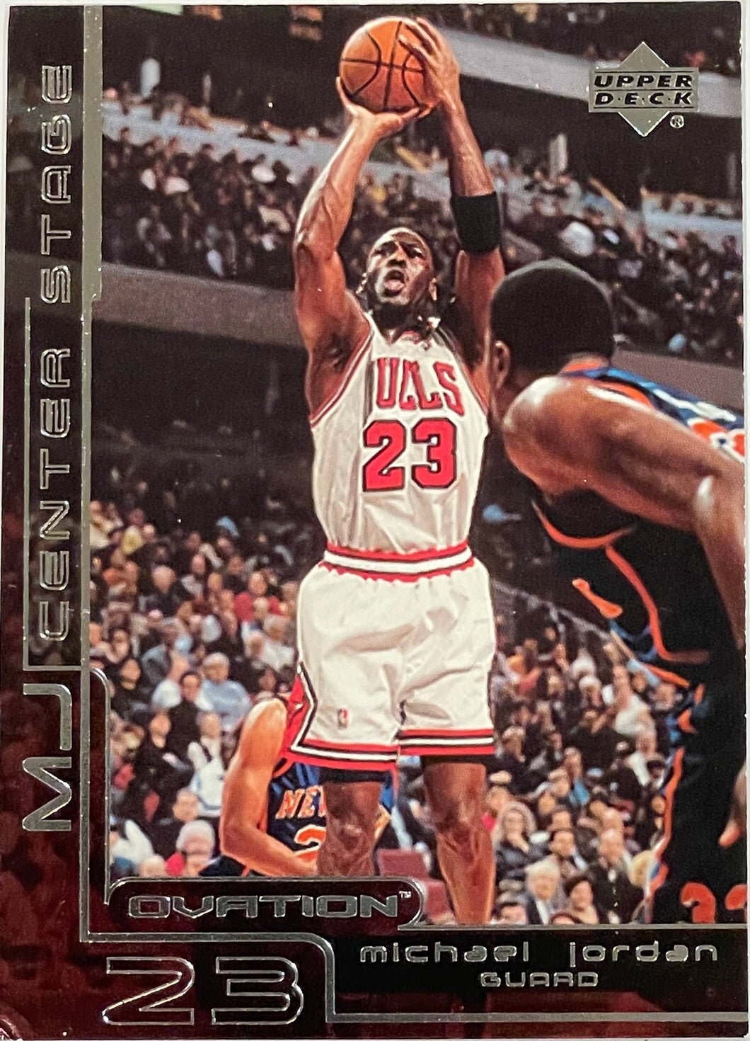 1999-00 Upper Deck Ovation Michael Jordan MJ Center Stage #CS2 Bulls