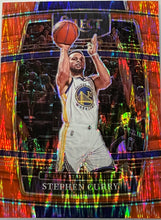 Load image into Gallery viewer, Stephen Curry [Orange Flash Prizm] #94 2021 Panini Select
