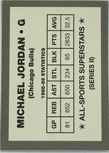 Load image into Gallery viewer, 1989-90 All Sports Superstars Series III Michael Jordan Promo Bulls
