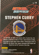 Load image into Gallery viewer, Stephen Curry #14 2023 Panini Donruss Retro Series
