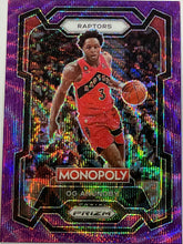 Load image into Gallery viewer, OG Anunoby [Purple] #83 2023 Panini Prizm Monopoly
