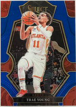 Load image into Gallery viewer, Trae Young [Blue] #166 2022 Panini Select
